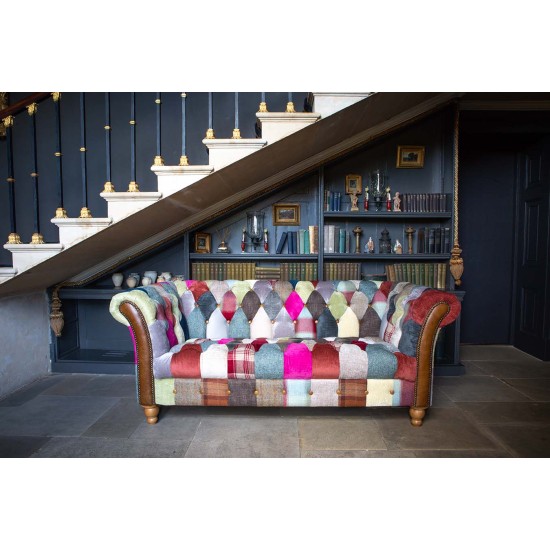 2-seater-sofa-chesterfield-patchwork-isobel-vintage-style-harris-tweed